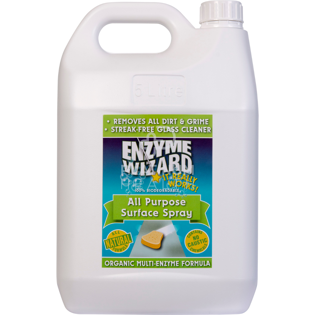 Enzyme Wizard All Purpose Surface Spray 5 Litre Cleaning Solutions