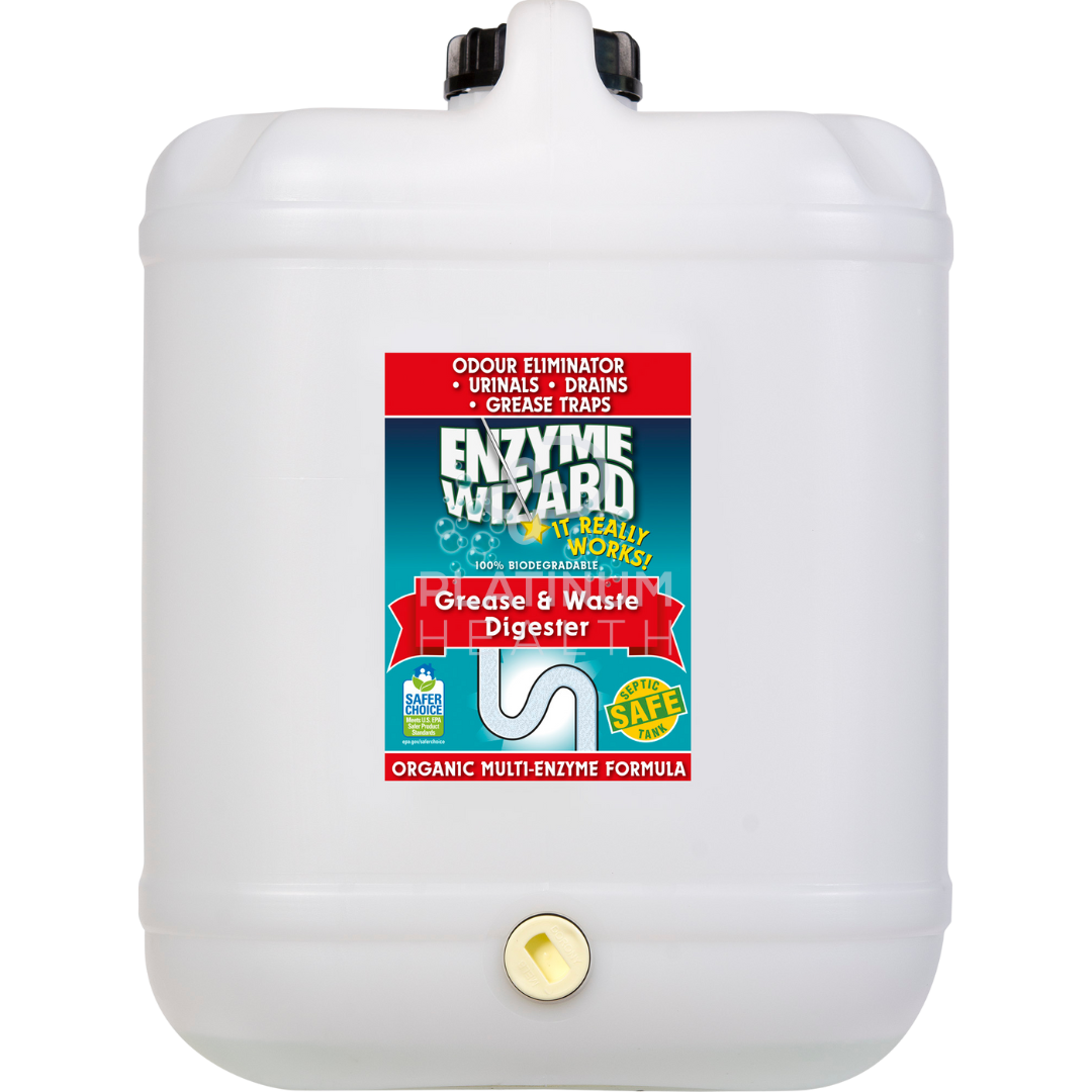 Enzyme Wizard Grease And Waste Digester 5 Litre Cleaning Solutions