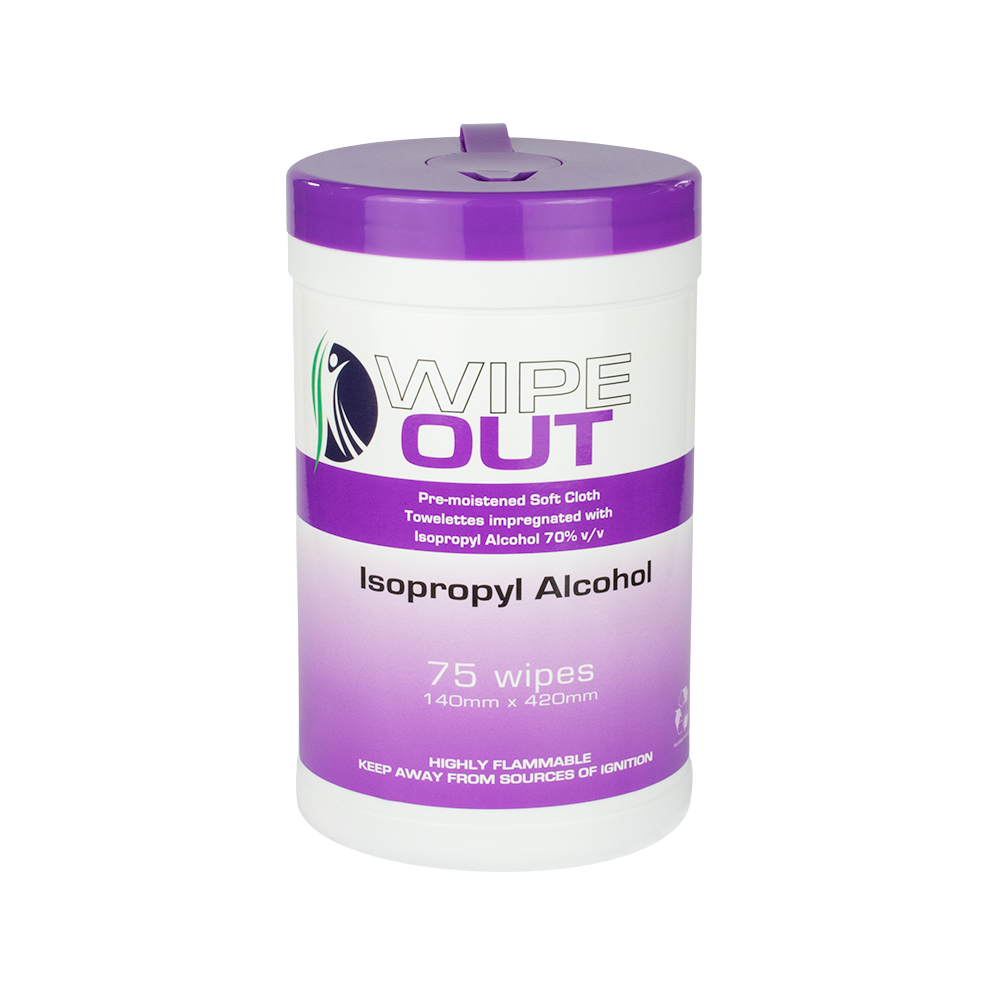 Wipe Out 70% Isopropyl Ipa Disinfectant Wipes Surface Cleansers &