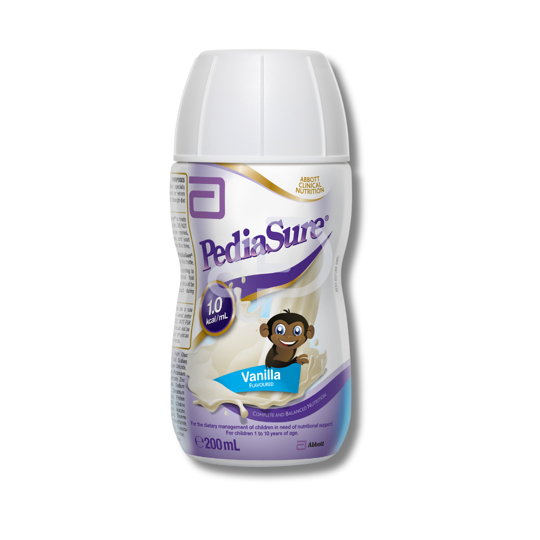 Pediasure Ready To Drink 200Ml Vanilla / 30 Units Per Carton Nutritional Support