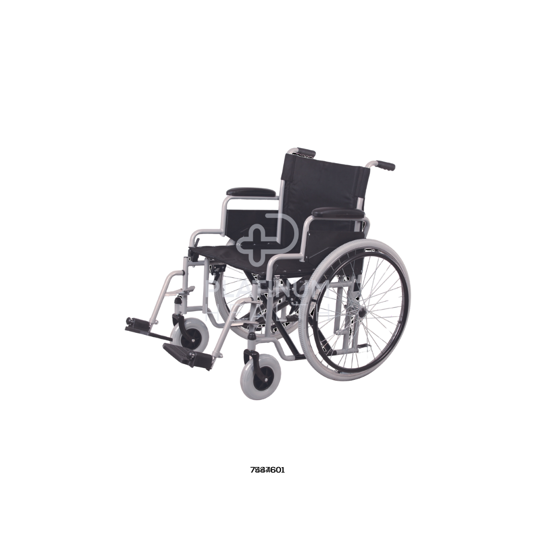 High Quality And Smooth Moving Bariatric Wheelchair 22 In With 160 Kg Weight Capacity Wheelchairs