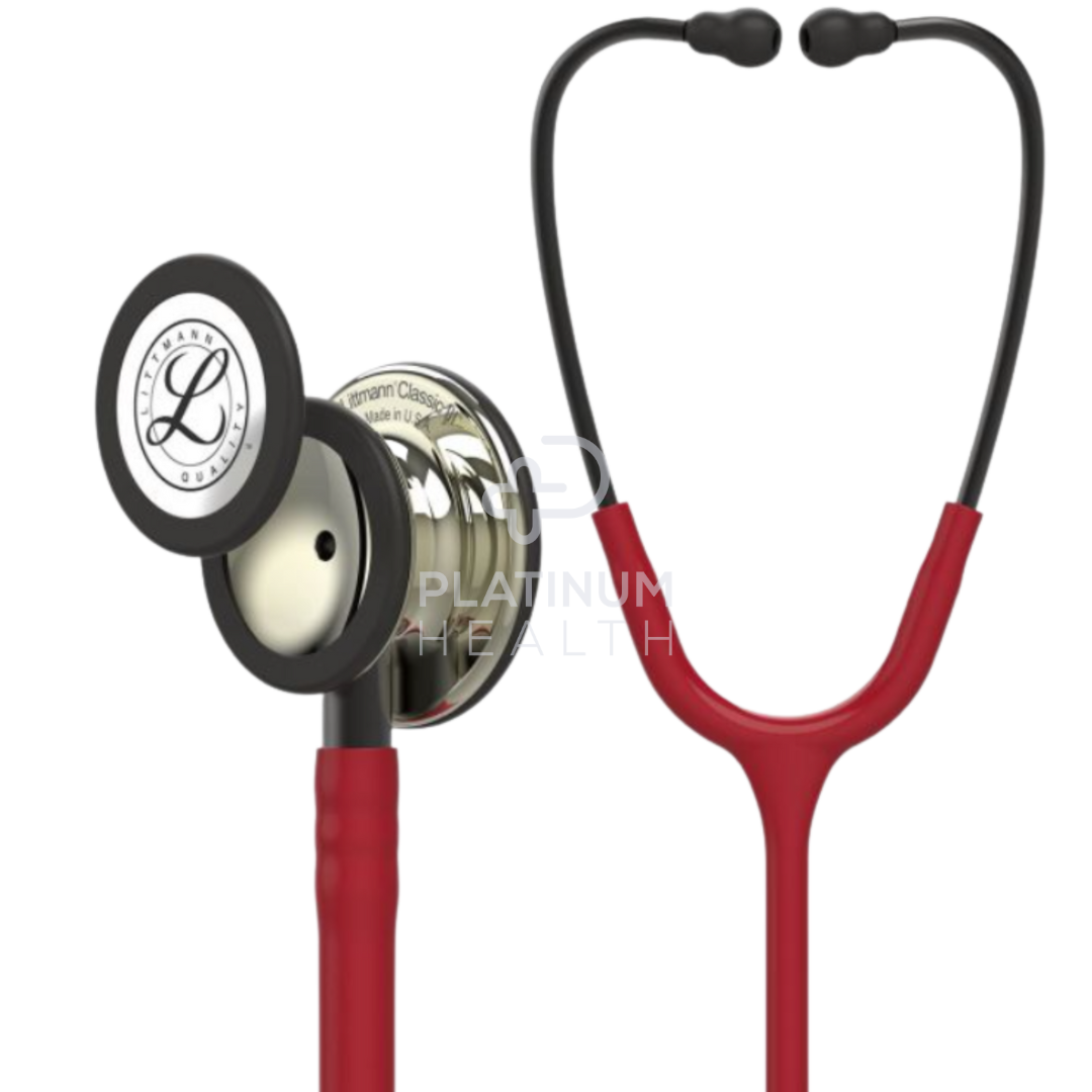 3M Littmann Stethoscope Classic Iii Burgundy Champagne Stethoscopes