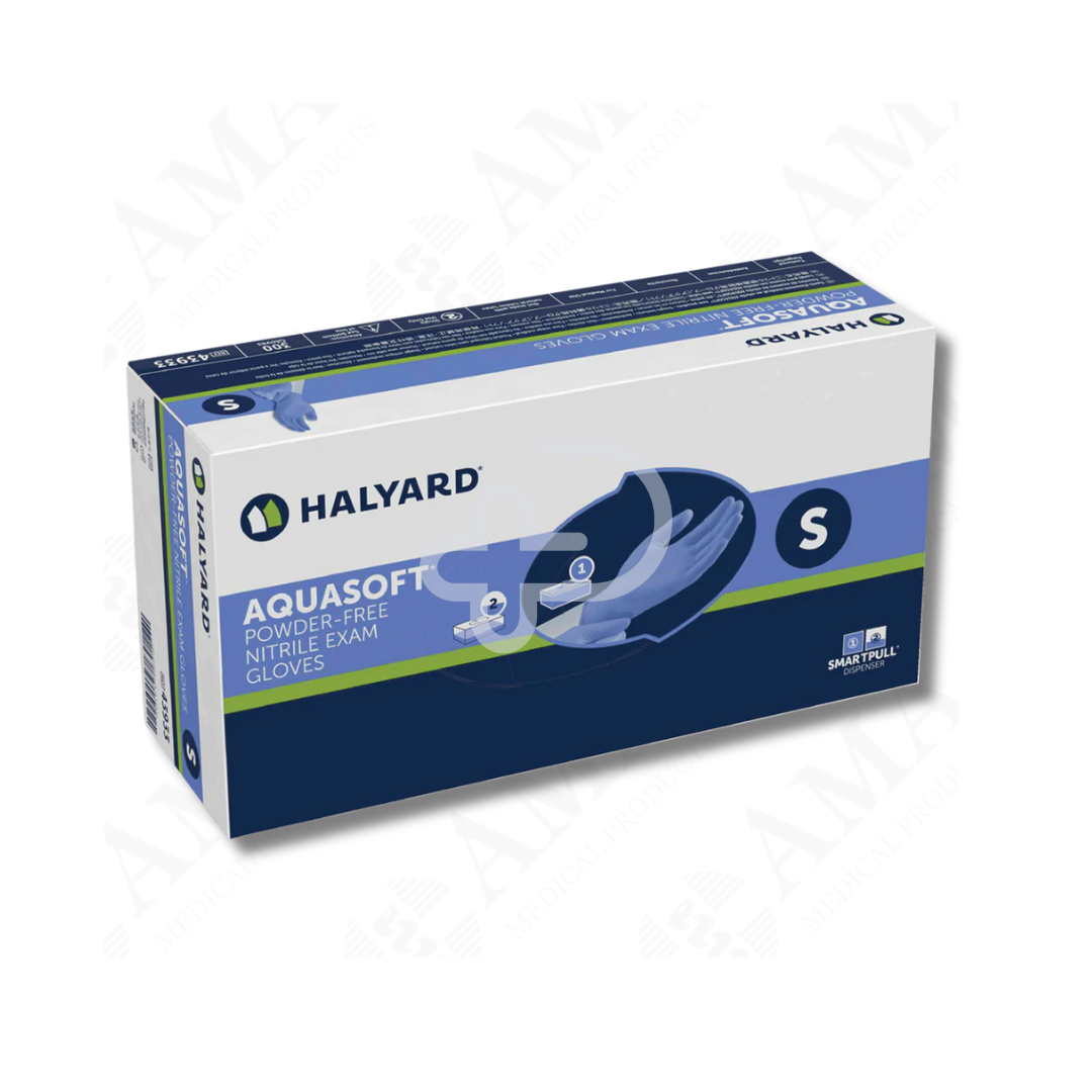 Halyard Aquasoft Nitrile Exam Gloves Examination