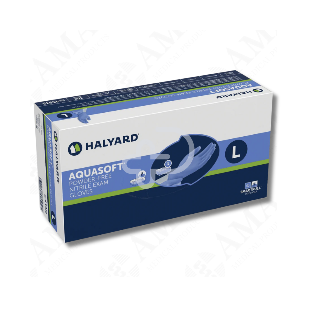 Halyard Aquasoft Nitrile Exam Gloves Examination