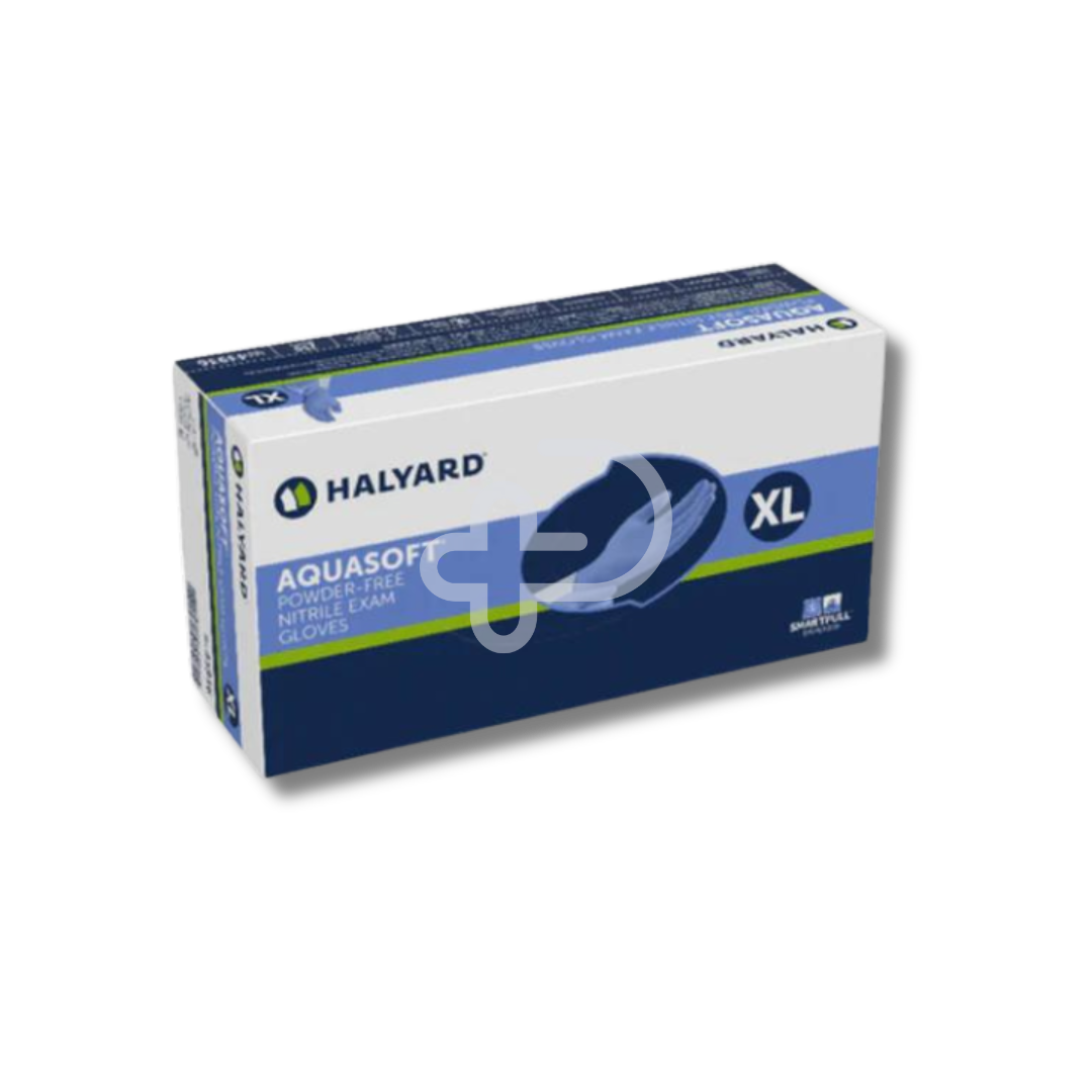 Halyard Aquasoft Nitrile Exam Gloves Examination