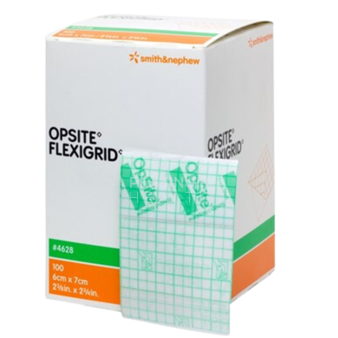 Opsite Flexigrid Transparent Film Dressing  6 x 7cm