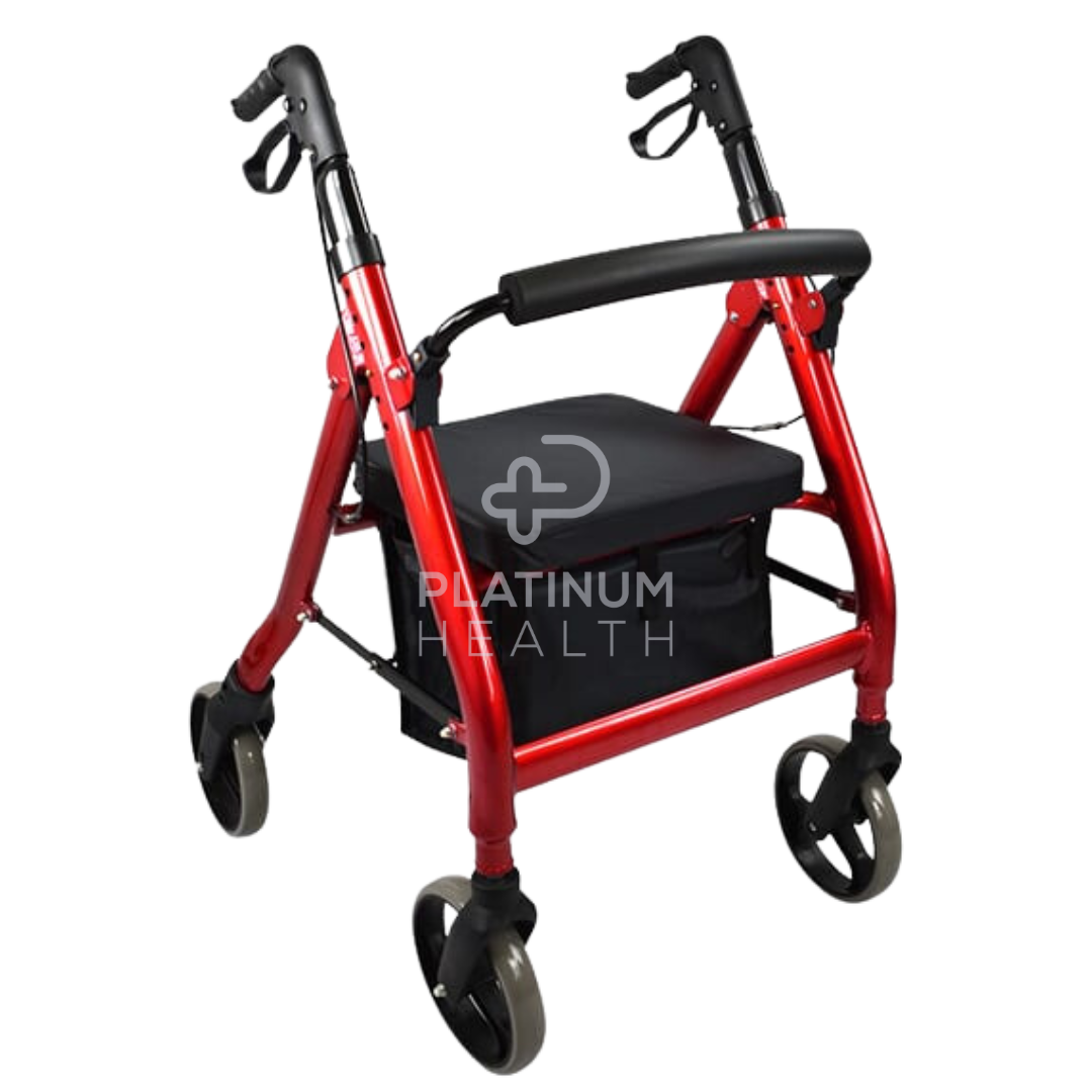 Seat Walker - 8 inch Premium Burgundy 200kg