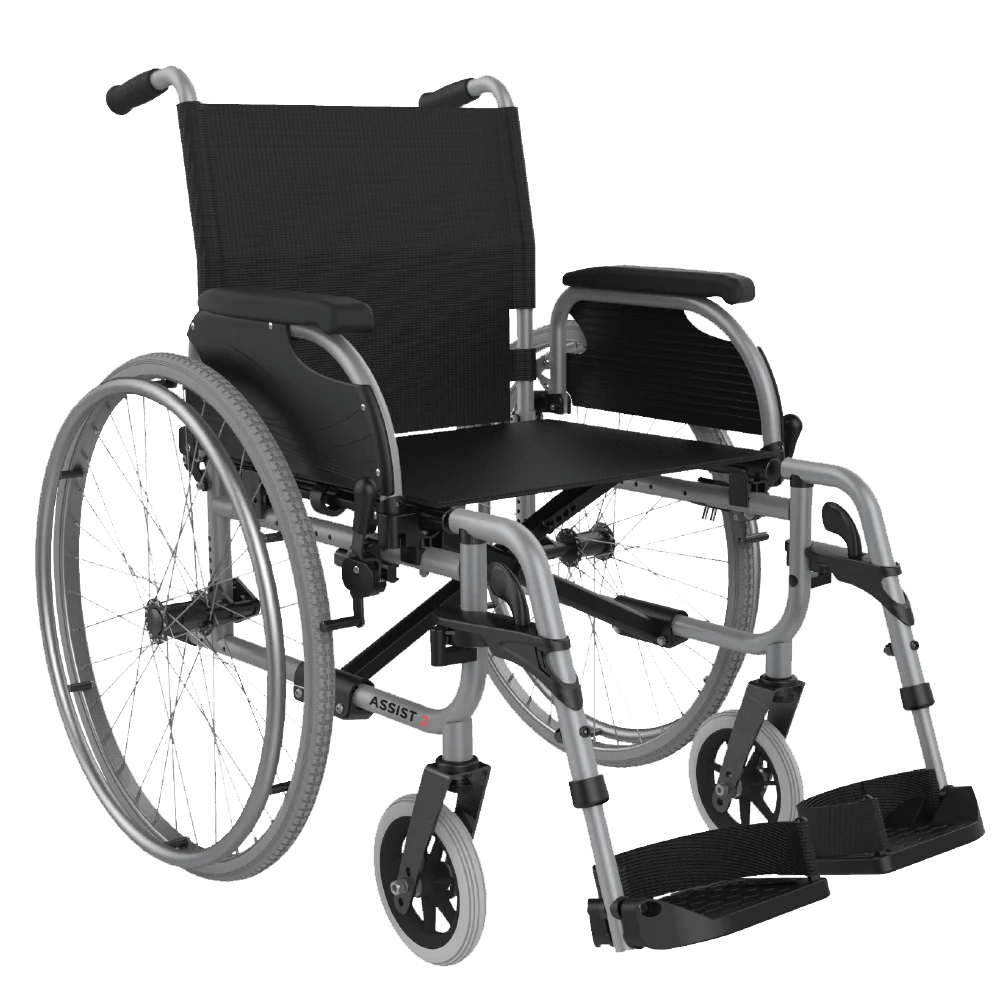 Aspire Assist 2 Deluxe Vinyl Wheelchair 400mm