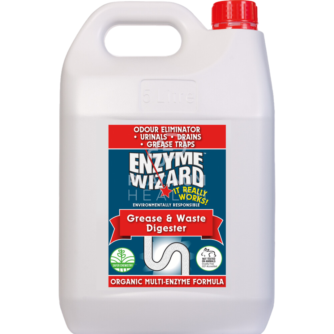 Enzyme Wizard Grease And Waste Digester 5 Litre Cleaning Solutions