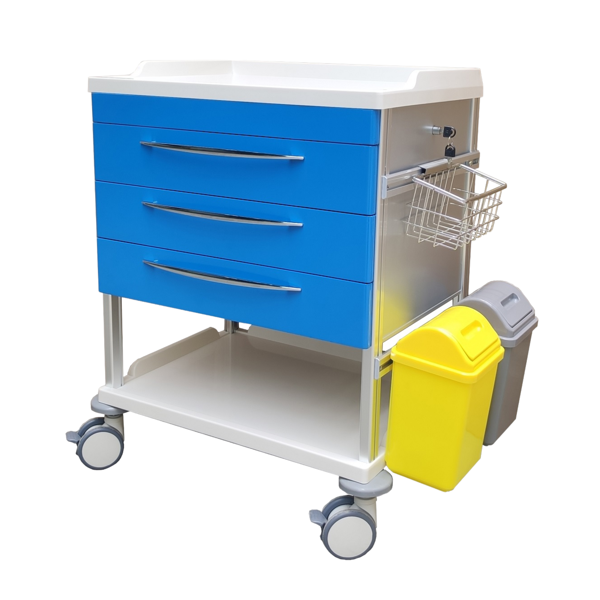 Treatment Trolley Three Drawer Medical Carts & Trolleys