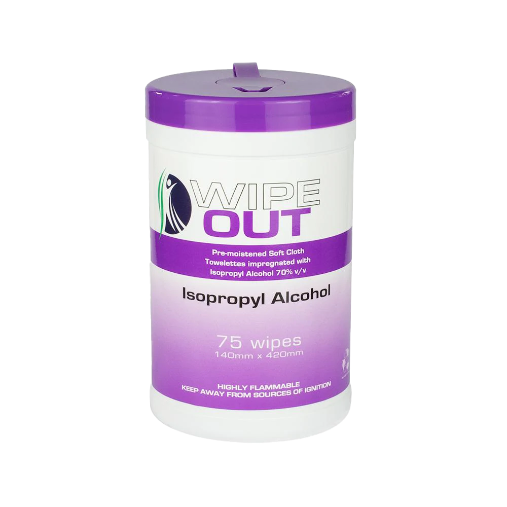 Wipe Out 70% Isopropyl IPA Disinfectant Wipes