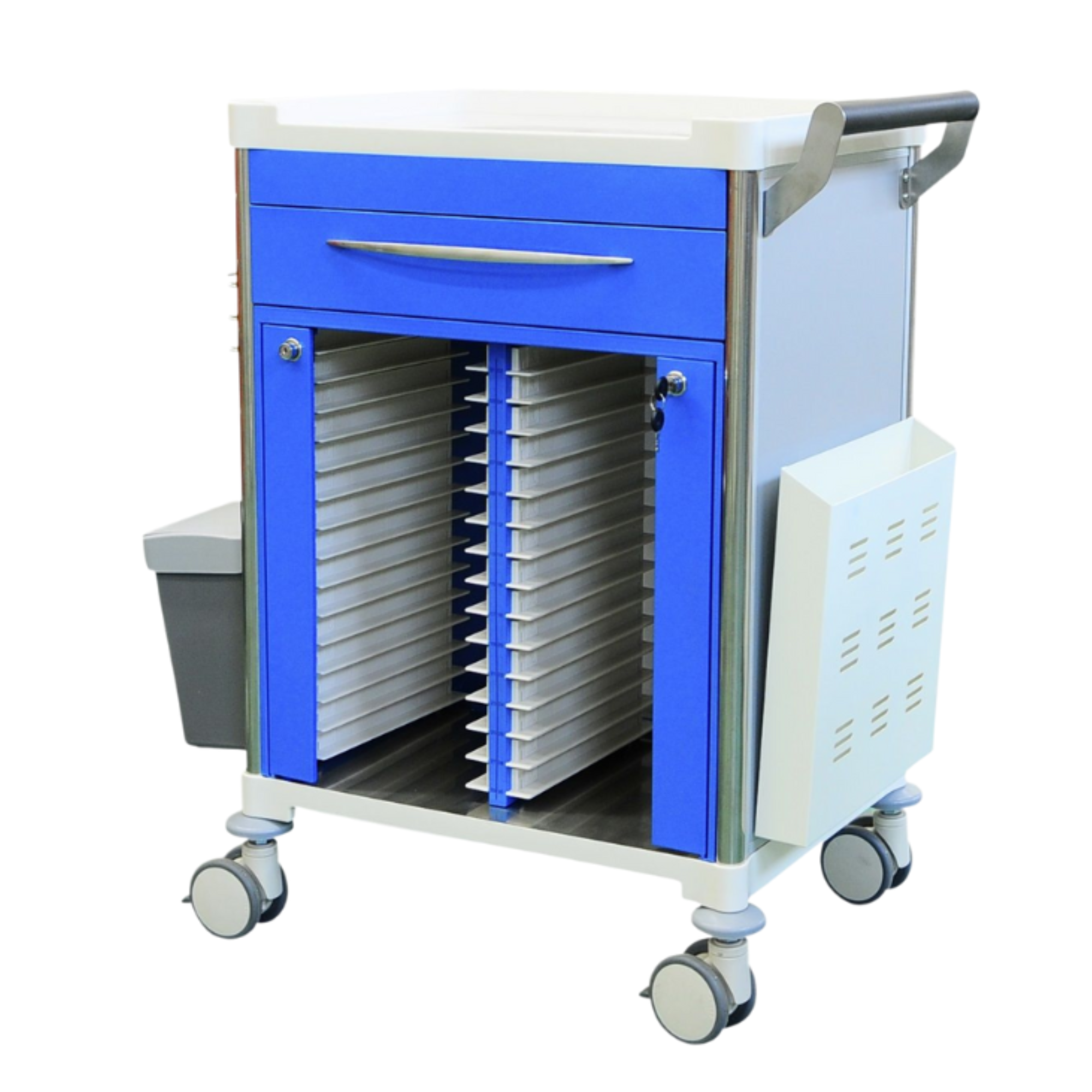 Medical Record Trolley One Drawer Carts & Trolleys