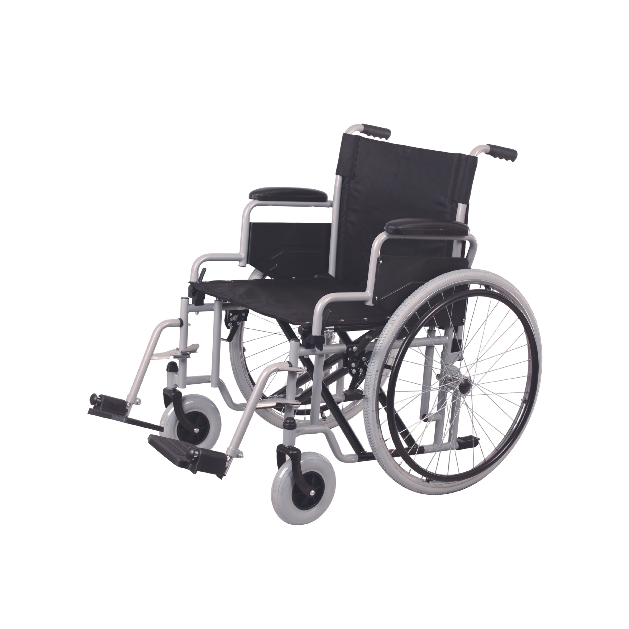 High Quality and Smooth Moving Bariatric Wheelchair 22 in with 160 kg Weight Capacity